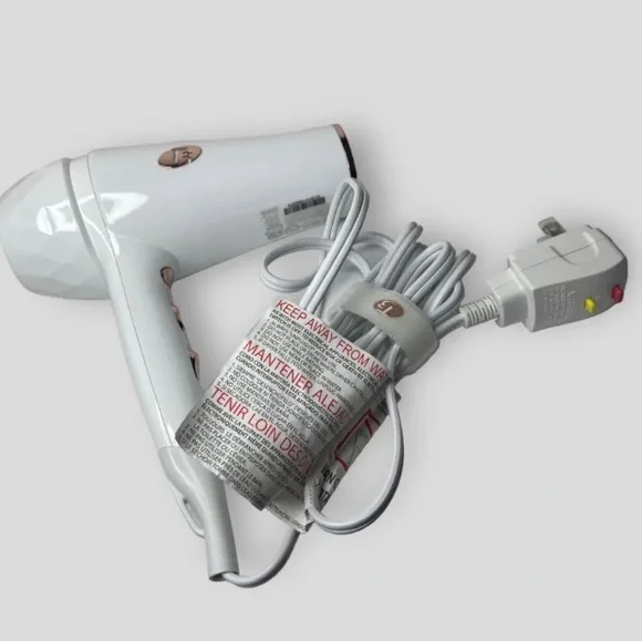 🧿T3 Featherweight Luxe2i Hair Dryer Model 73849 Professional White  Rose#Gold🧿